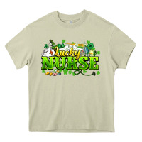 Mossy Lucky Nurse St. Patrick's Day Heavy Core Tee - HowdyJamesFarm