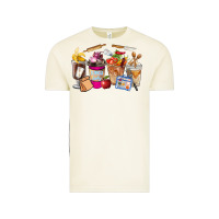 Vintage Arctic Lunch Lady Coffee Cups Vintage Tee - FaDigitalArtStudio
