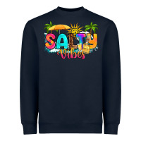 Navy salty vibes Heavyweight Sweatshirt - RanaPortraitStore