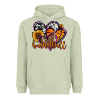 Matcha basketball hearts Heavyweight Hoodie - Jasminsmagicworld