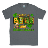 Charcoal Heather St. Patrick's Fueled by beer and shenanigangs Classic Tee - OliviaCreatesArt