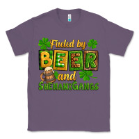 Lavender St. Patrick's Fueled by beer and shenanigangs Classic Tee - OliviaCreatesArt