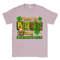 Lilac St. Patrick's Fueled by beer and shenanigangs Classic Tee - OliviaCreatesArt