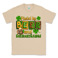 Mushroom St. Patrick's Fueled by beer and shenanigangs Classic Tee - OliviaCreatesArt