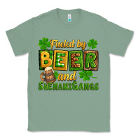 St. Patrick's Fueled By Beer And Shenanigangs Classic Tee | Teevron