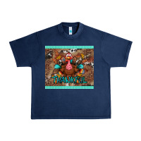 Navy thankful tumbler Urban Heavy Tee - BundleAndBundleShop