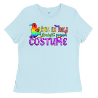 This Is My Straight Person Costume Pride Lgbtq Ladies Tee | Teevron