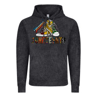 Vintage Black steppin into juneteenth Vintage Hoodie - SublimationCraftShop
