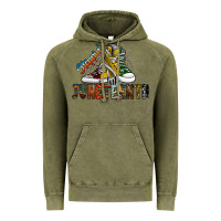 Vintage Olive steppin into juneteenth Vintage Hoodie - SublimationCraftShop
