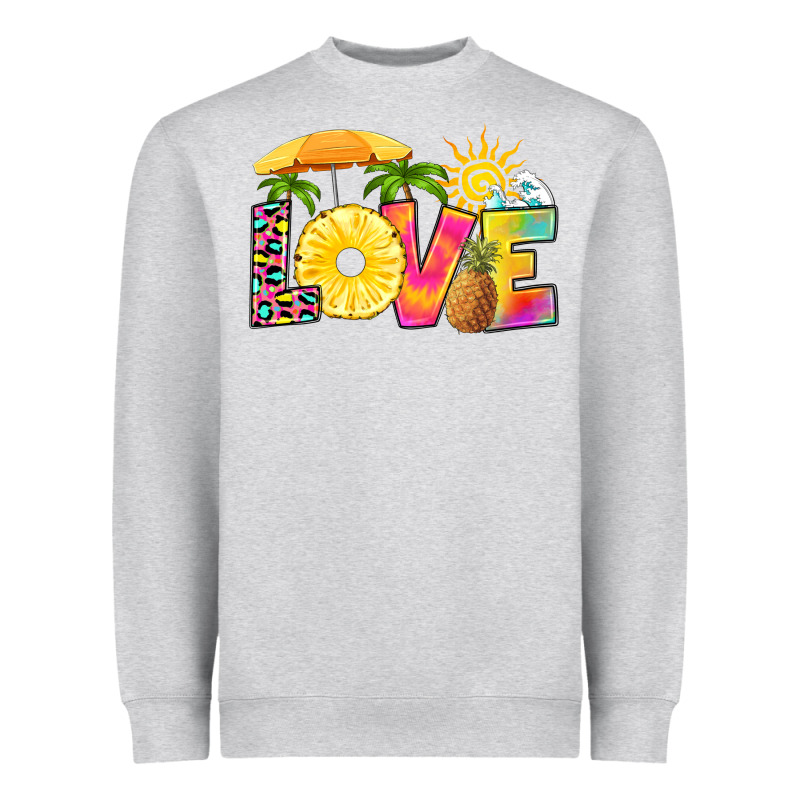 Love Pineapple Heavyweight Sweatshirt by RanaPortraitStore | Teevron