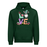 Forest Green easter gnome easter bunny gnome Urban Hoodie - Jasminsmagicworld