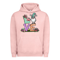 Pigment Salmon easter gnome easter bunny gnome Urban Hoodie - Jasminsmagicworld