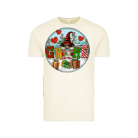 Vintage Arctic Christmas Gnome Vintage Tee - FaDigitalArtStudio