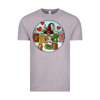 Vintage Zinc Christmas Gnome Vintage Tee - FaDigitalArtStudio