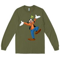 Army Green goofy Long Sleeve Tee - baoMotion