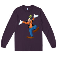 Plum goofy Long Sleeve Tee - baoMotion