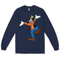 Navy goofy Long Sleeve Tee - baoMotion