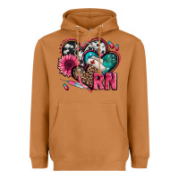 Meerkat rn registered nurse hearts Heavyweight Hoodie - Jasminsmagicworld