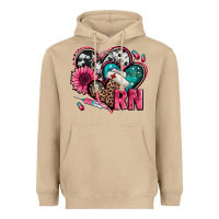 Mushroom rn registered nurse hearts Heavyweight Hoodie - Jasminsmagicworld