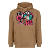 Toasted Coconut rn registered nurse hearts Heavyweight Hoodie - Jasminsmagicworld