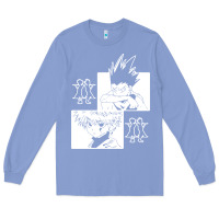 Colony Blue hunter gon and killua anime manga Long Sleeve Tee - baoMotion