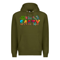 Army Green be salty Premium Hoodie - Artiststas