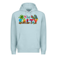 Blue Mist be salty Premium Hoodie - Artiststas