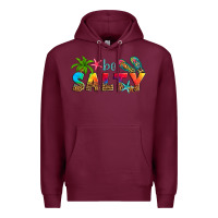Burgundy be salty Premium Hoodie - Artiststas