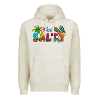 Oatmeal Heather be salty Premium Hoodie - Artiststas