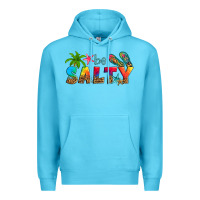 Ocean Blue be salty Premium Hoodie - Artiststas