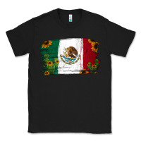 Black cactus sunflower mexican flag Classic Tee - Jasminsmagicworld