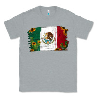 Heather Grey cactus sunflower mexican flag Classic Tee - Jasminsmagicworld