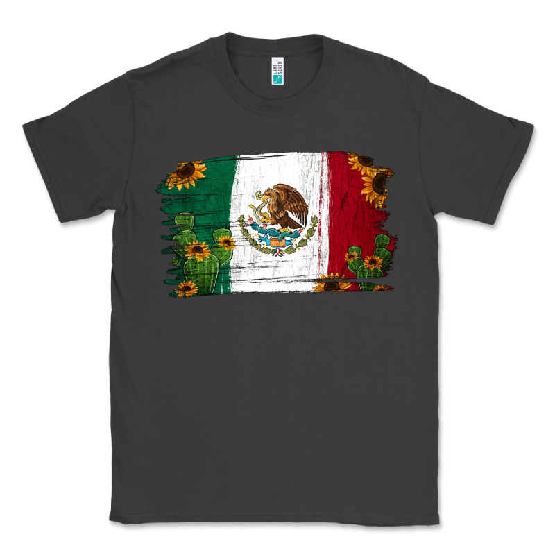 Cactus Sunflower Mexican Flag Classic Tee by Jasminsmagicworld | Teevron