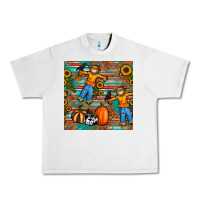 Lunar Rock fall scarecrow seamless pattern Urban Heavy Tee - BundleAndBundleShop