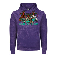 Cloud Purple Christmas With Tribe Vintage Hoodie - CowhideDigitalArt