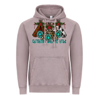 Vintage Zinc Christmas With Tribe Vintage Hoodie - CowhideDigitalArt