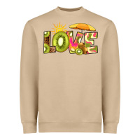 Mushroom love kiwi Heavyweight Sweatshirt - RanaPortraitStore