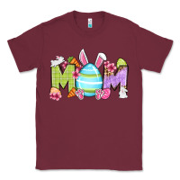 Burgundy Easter mom Classic Tee - OliviaCreatesArt