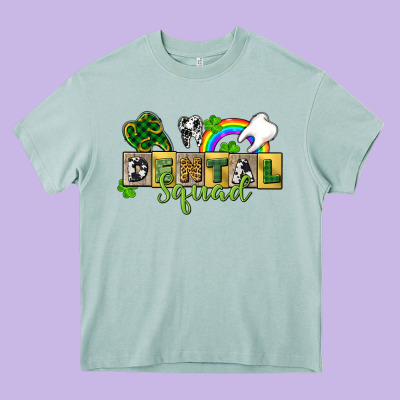 Dental Squad Heavy Core Tee Designed By Cowgirlartshop