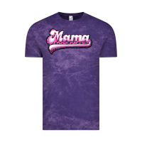 Cloud Purple Mama Leopard Vintage Tee - RanaPortraitStore
