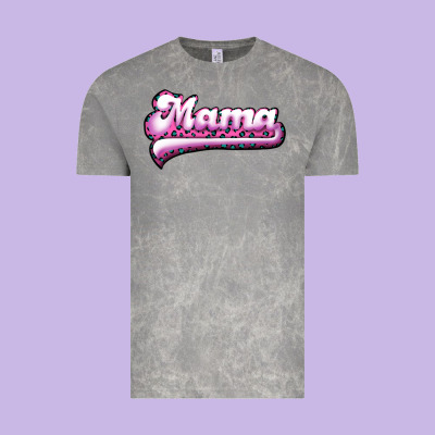 Mama Leopard Vintage Tee Designed By Ranaportraitstore