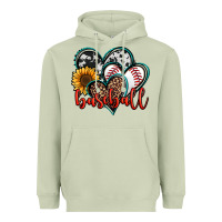 Matcha baseball hearts Heavyweight Hoodie - Jasminsmagicworld