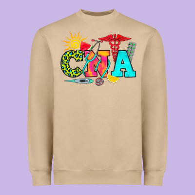 Cna Summer Heavyweight Sweatshirt Designed By Ranaportraitstore