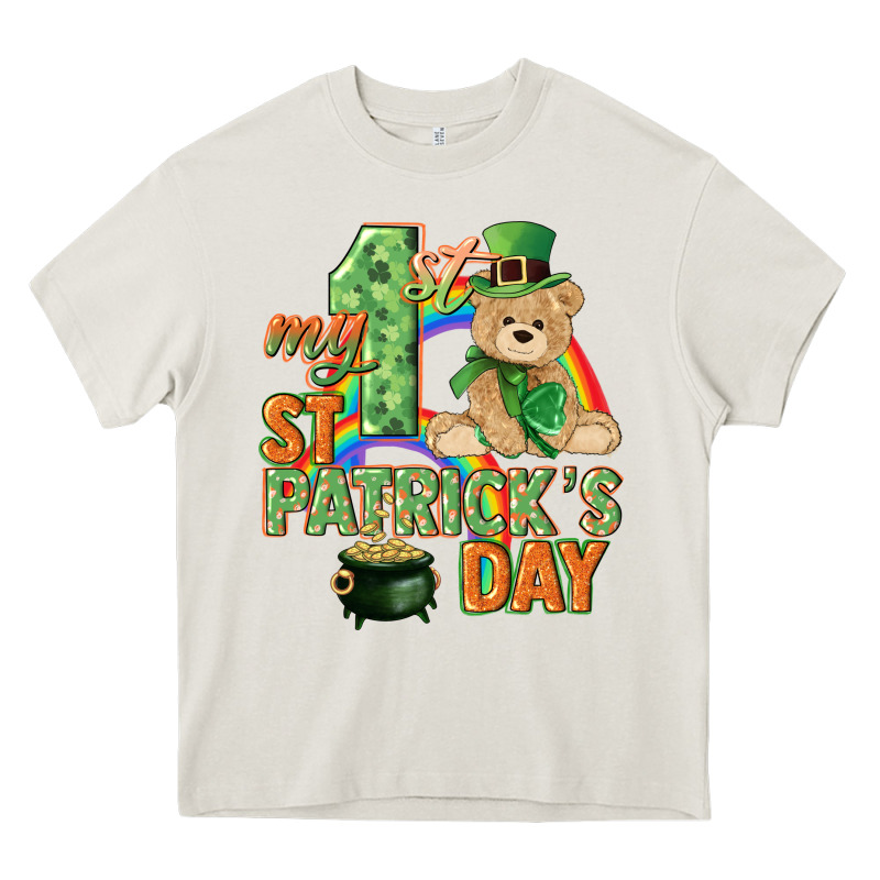 My First St. Patrick's Day Heavy Core Tee by CowGirlArtShop | Teevron