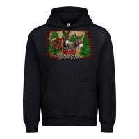 Foreset Green donkey christmas Urban Hoodie - Jasminsmagicworld