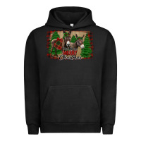 Pigment Black donkey christmas Urban Hoodie - Jasminsmagicworld