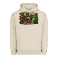 Pigment French Oak donkey christmas Urban Hoodie - Jasminsmagicworld