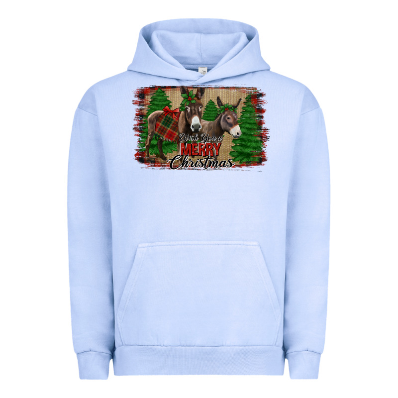 Donkey Christmas Urban Hoodie by Jasminsmagicworld | Teevron