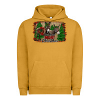 Pigment Peanut Butter donkey christmas Urban Hoodie - Jasminsmagicworld