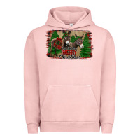 Pigment Salmon donkey christmas Urban Hoodie - Jasminsmagicworld